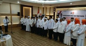 Sebanyak 24 orang dikukuhkan sebagai anggota Dewan Pakar PKS Sumsel, Sabtu (20/1/2024). Foto: Dok PKS Sumsel.