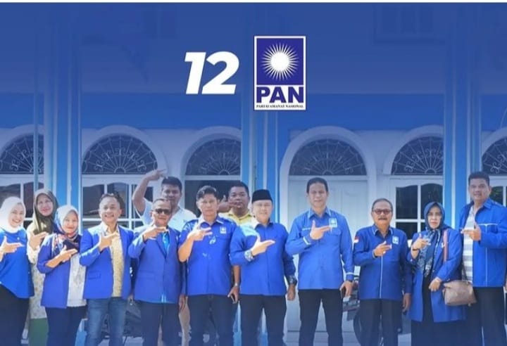 Para pengurus PAN Sumsel. Foto: IG PAN Sumse.