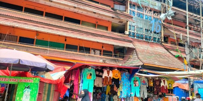 Gedung Pasar 16 Ilir. Foto: Dok Sumselheadline.