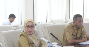 Suasana rapat membahas rencana Pergub tentang sistem kerja ASN di Muba, Selasa (9/1/2024). Foto: Dinkominfo Muba.