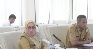 Suasana rapat membahas rencana Pergub tentang sistem kerja ASN di Muba, Selasa (9/1/2024). Foto: Dinkominfo Muba.