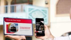 Ilustrasi gunakan paket RoaMAX Umroh. Foto: IG Telkomsel.