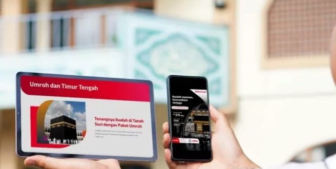 Ilustrasi gunakan paket RoaMAX Umroh. Foto: IG Telkomsel.