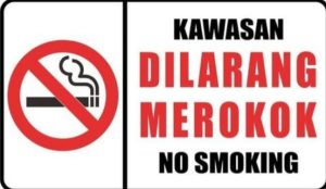 Ilustrasi kawasan tanpa rokok.