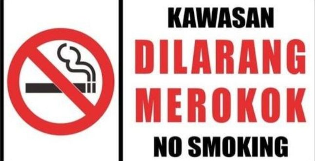 Ilustrasi kawasan tanpa rokok.