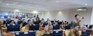 Para ASN Kabupaten Banyuasin ikut uji komptensi, Senin (19/2/2024). Foto: Dok Kominfo Banyuasin.