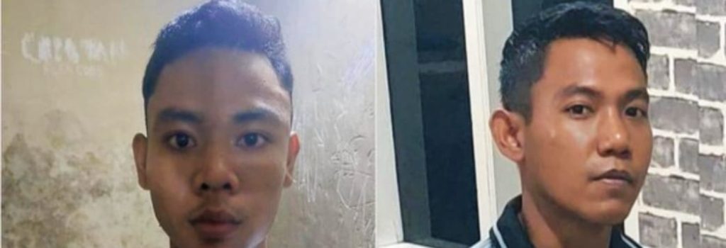 Imam Basri (25) dan Marhan (32), para pelaku pembunuh Adios. Foto: Dok Polisi.