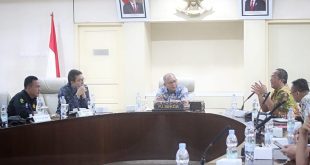 Rapat Koordinasi percepatan penanggulangan terhadap peningkatan kasus Demam Berdarah Dengue (DBD) di Kabupaten Muba. Rapat berlangsung di ruang Rapat Serasan Sekate, Kamis (22/2/2024). Foto: Dinkominfo Muba.