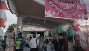 Suasana penghitungan suara di TPS 53, dimana PJ Walikota Palembang Ratu Dewa mencoblos, Rabu (14/2/2024). Foto: Sumselheadline/Pitria.