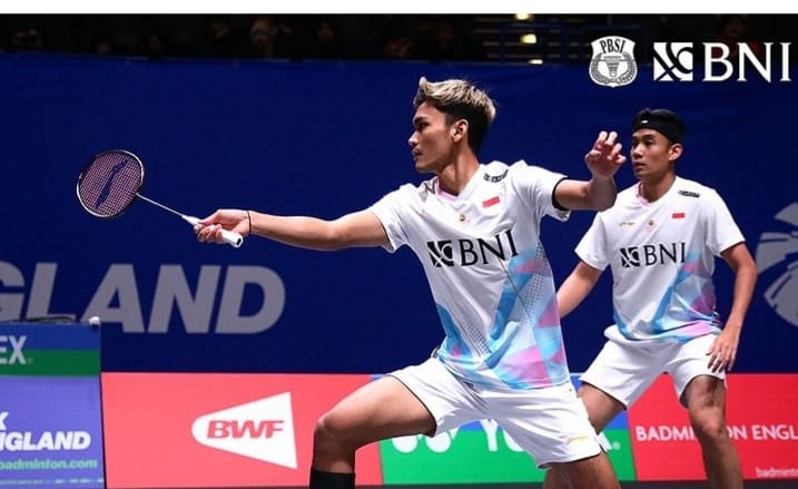 Bagas/Fikri maju 16 besar All England, Senin (12/3/2024). Foto: IG PBSI (Badminton.ina.