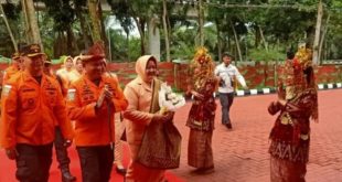 Kepala Badan Nasional Pencarian dan Pertolongan RI, Marsekal Madya TNI Kusworo, S.E., M.M, melakukan kunjungan kerja ke kantor Pencarian dan Pertolongan Palembang atau Basarnas Palembang, Senin (04/03/2024). Foto: Sumselheadline/Ela.