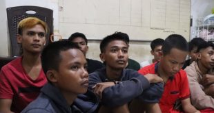 Sejumlah pemuda diamankan, diduga akan melakukan tawuran, Sabtu (16/3/2024) malam. Foto: Sumselheadline/Ela.