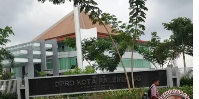 Gedung kantor DPRD Kota Palembang, Foto: Antarasumsel.