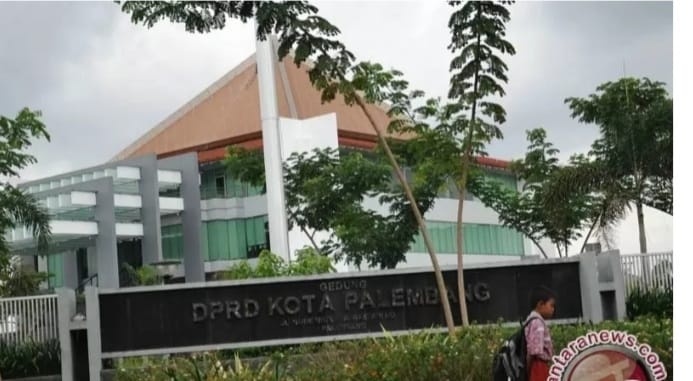 Gedung kantor DPRD Kota Palembang, Foto: Antarasumsel.