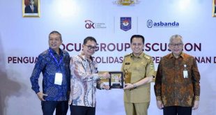 Pj Gubernur Sumatera Selatan, Agus Fatoni menghadiri Focus Group Discussion (FGD) Pemenuhan Modal Inti Minimum Bank Pembangunan Daerah (BPD) dan Konsolidasi Perbankan Daerah. berlangsung di Ballroom Hotel Borobudur, Jakarta, Senin (4/3/2024). Foto : Humas Pemprov Sumsel.