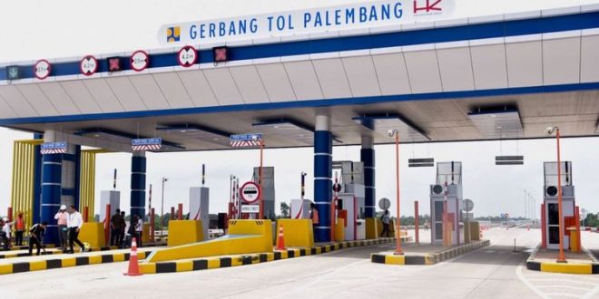 Gerbang tol Palindra. Foto: Kemen PU.