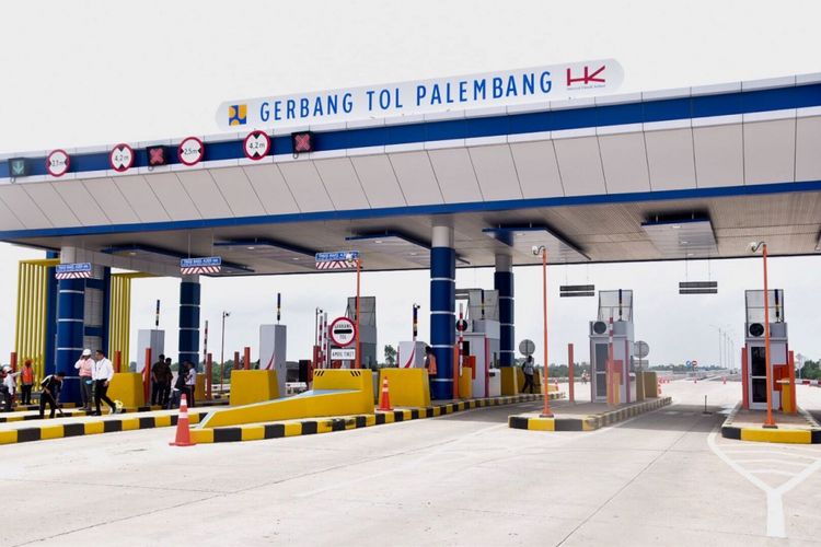 Gerbang tol Palindra. Foto: Kemen PU.