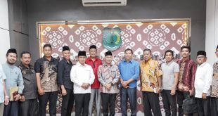 Presedium pemekaran Kabupaten Muba Timur, Kamis (21/3/2024) berkunjung ke Pj Bupati Muba, Apriyadi.