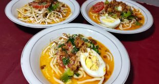 Mie celok produksi Dapoer Yustina. Foto: Dok Dapoer Yustina.