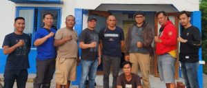 Tim Polairud Polda Sumsel bersama tersangka bandar narkoba asal OKI, Jumat (22/3/2024). Foto: Sumselheadline/Ela.