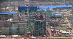 Pabrik Pulp and Paper di Kabupaten OKI, diminat perluas janagkauan CSR. Foto: Antara Foto.