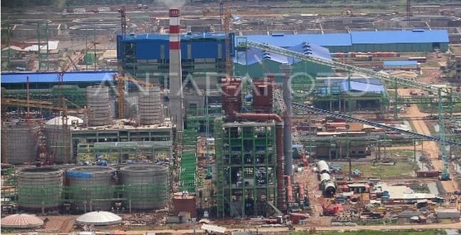 Pabrik Pulp and Paper di Kabupaten OKI, diminat perluas janagkauan CSR. Foto: Antara Foto.