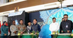 Penjabat (Pj) Gubernur Sumatera Selatan, Agus Fatoni secara resmi membuka Syariah Festifal Sriwijaya 2024 yang diselenggarakan oleh Bank Indonesia Perwakilan Sumsel. Kegiatan ini berlangsung di Palembang Indah Mall (PIM), Kamis (28/3/2024) sore. Foto: Humas Pemprov Sumsel.