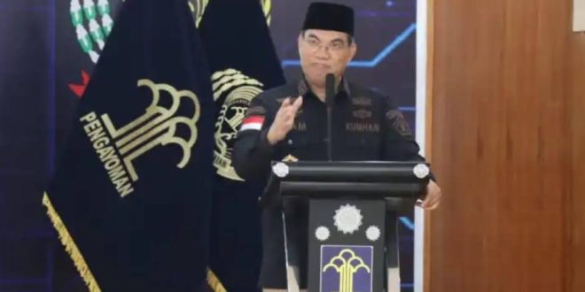 Kepala Devisi Kemasyarakatan Kanwil Kemenkumham Sumsel, Mulyadi. Foto: Sumselheadline/Ela.