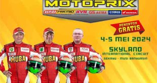 Ilustrasi kejurnas motoprix yang akan digelar di Kota Sekayu. Foto: Dispora Muba.