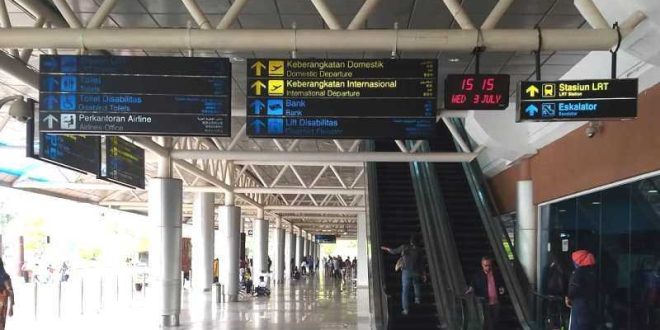 Suasana di Bandara SMB II Palembang. Foto: Dok Sumselheadline.