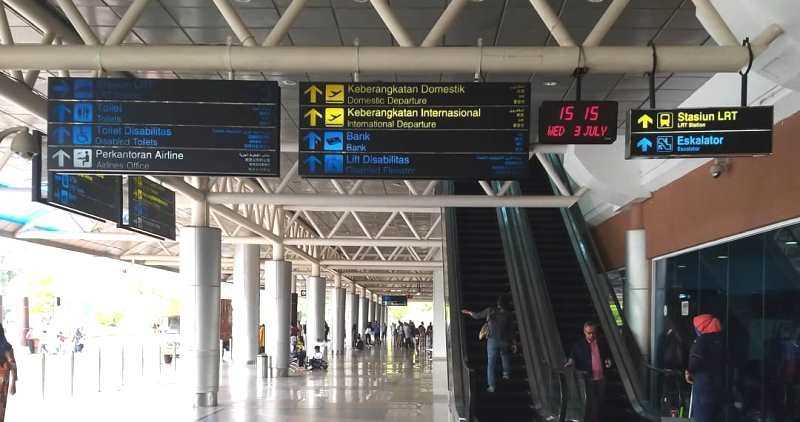 Suasana di Bandara SMB II Palembang. Foto: Dok Sumselheadline.