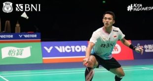 Jojo berhasil melaju ke semifinal Kejuaraan Asia 2024, Jumat (12/4/2024). Foto: IG PB PBSI.