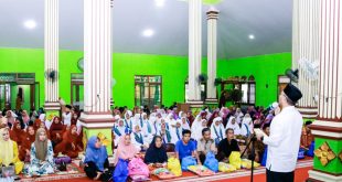 Apriyadi Mahmud pulang kampung Desa Ulak Paceh. Lawang Wetan, Muba, Rabu (3/4/2024). Foto: Sumselheadline/Rya.