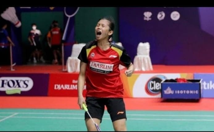Ruzana, atlet bulutangkis nasiional asal Lubuklinggau, Sumsel. Foto: Dok IG PB Djarum.