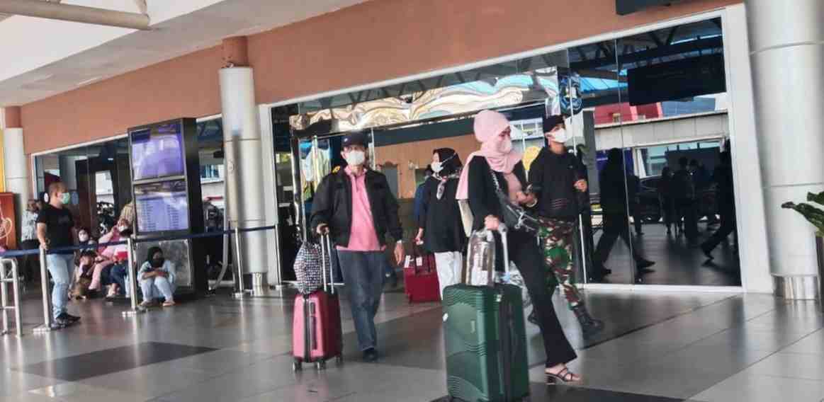 Suasana di Bandara SMB II Palembang. Foto: Dok Sumselheadline.