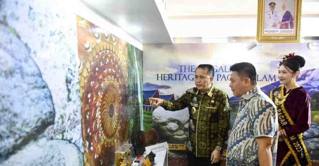 Pj Gubernur Sumsel saat hadir di Explore South Sumatera Expo 2024 di Discovery Mall Bali, Badung, Bali, Kamis (25/4/2024). Foto: Humas Pemprov Sumsel.