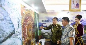 Pj Gubernur Sumsel saat hadir di Explore South Sumatera Expo 2024 di Discovery Mall Bali, Badung, Bali, Kamis (25/4/2024). Foto: Humas Pemprov Sumsel.