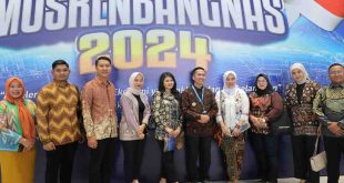 Pj Walikota Palembang, Ratu Dewa bersama sejumlah pejabat Pemkot saat jelang Musrenbangnas di Jakarta, Senin (6/5/2024). Foto: Kominfo Palembang.