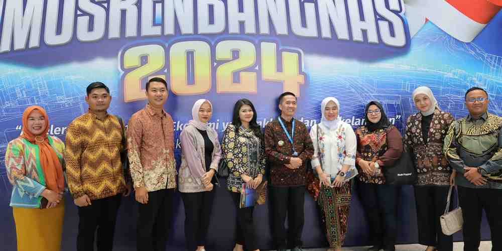 Pj Walikota Palembang, Ratu Dewa bersama sejumlah pejabat Pemkot saat jelang Musrenbangnas di Jakarta, Senin (6/5/2024). Foto: Kominfo Palembang.