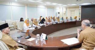 Sejumlah perwakilan bidan di Muba mengadu ke Sekda Muba, Apriyadi tentang SK pengangkatan PPPK, Senin (27/5/2024). Foto: Kominfo Muba.
