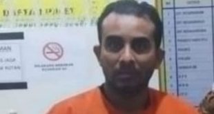 RG, oknum dosen Unsri, yang kini sudah bebas bersyarat. setelah menjalani hukuman 2,5 tahun penjara. Foto: Dok Sumselheadline.