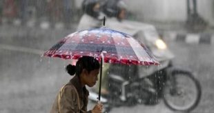 Ilustrasi hujan di wilayah Sumsel. Foto: IST