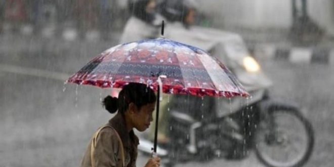Ilustrasi hujan di wilayah Sumsel. Foto: IST