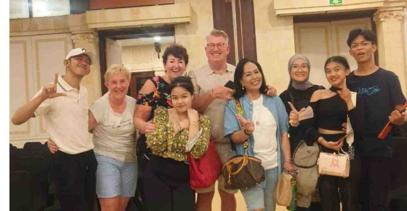 Para peserta lomba asal Sumsel yang tergabung dalam ILDI, usai bertanding tingkat internasional di Bali. Foto: Dok ILDI.