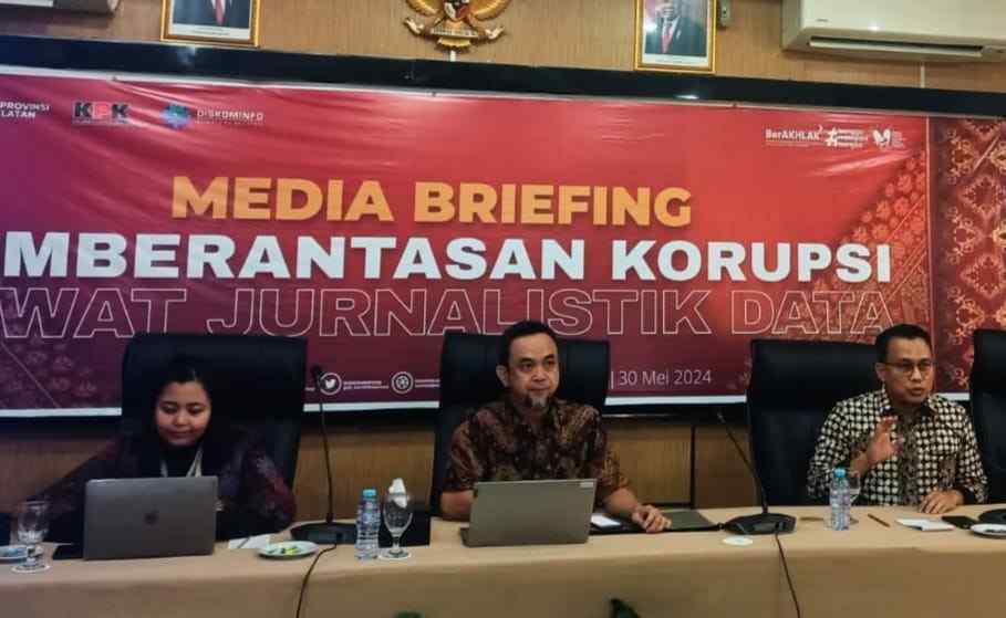 Pelatihan Bersama Diskominfo Kab/Kota se-Sumatera Selatan dan Diskusi Bersama Media Lokal di Hotel Swarna Dwipa, Kamis, (30/5/2024). Foto: Sumselheadline/Ela.