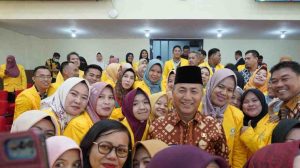 Para mahasiswa Unsri yang ikut program kuliah gratis Pemkab Muba. Foto: Dok Kominfo Muba.
