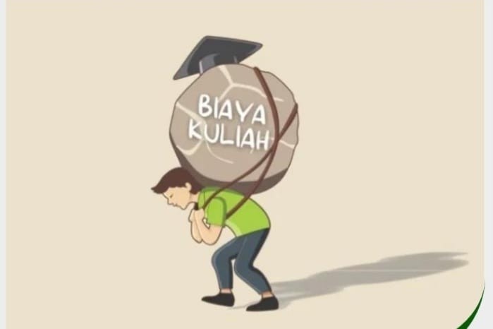ilustrasi mahalnya biaya kuliah. Foto: justisia.com.