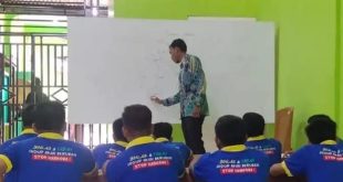 Sejumlah warga binaan Lapas dan Rutan di Sumsel ikut sekolah kejar paket. Foto: Dok Lapas Pakjo.