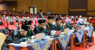 Para dewan juri cabang lomba fahmil Quran di MTQ Sumsel di Sekayu. Foto: Kominfo Muba.