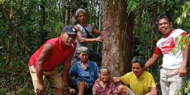 Nenek Zulaiha yang ditemukan warga, setelah menghilang lima hari, Rabu (1/5/2024). Foto: Dok Warga.